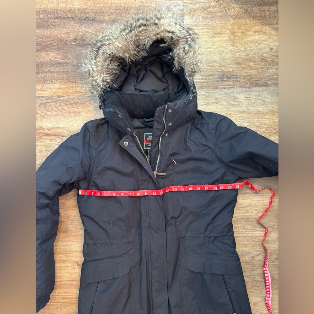 Eddie Bauer weatheredge down parka (black, m) - Picture 4 of 5